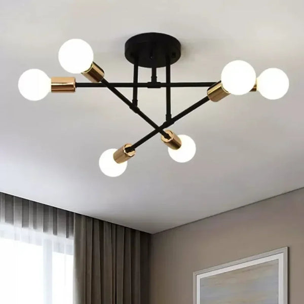 Lustre Luminária de Teto Candelabro Ledz